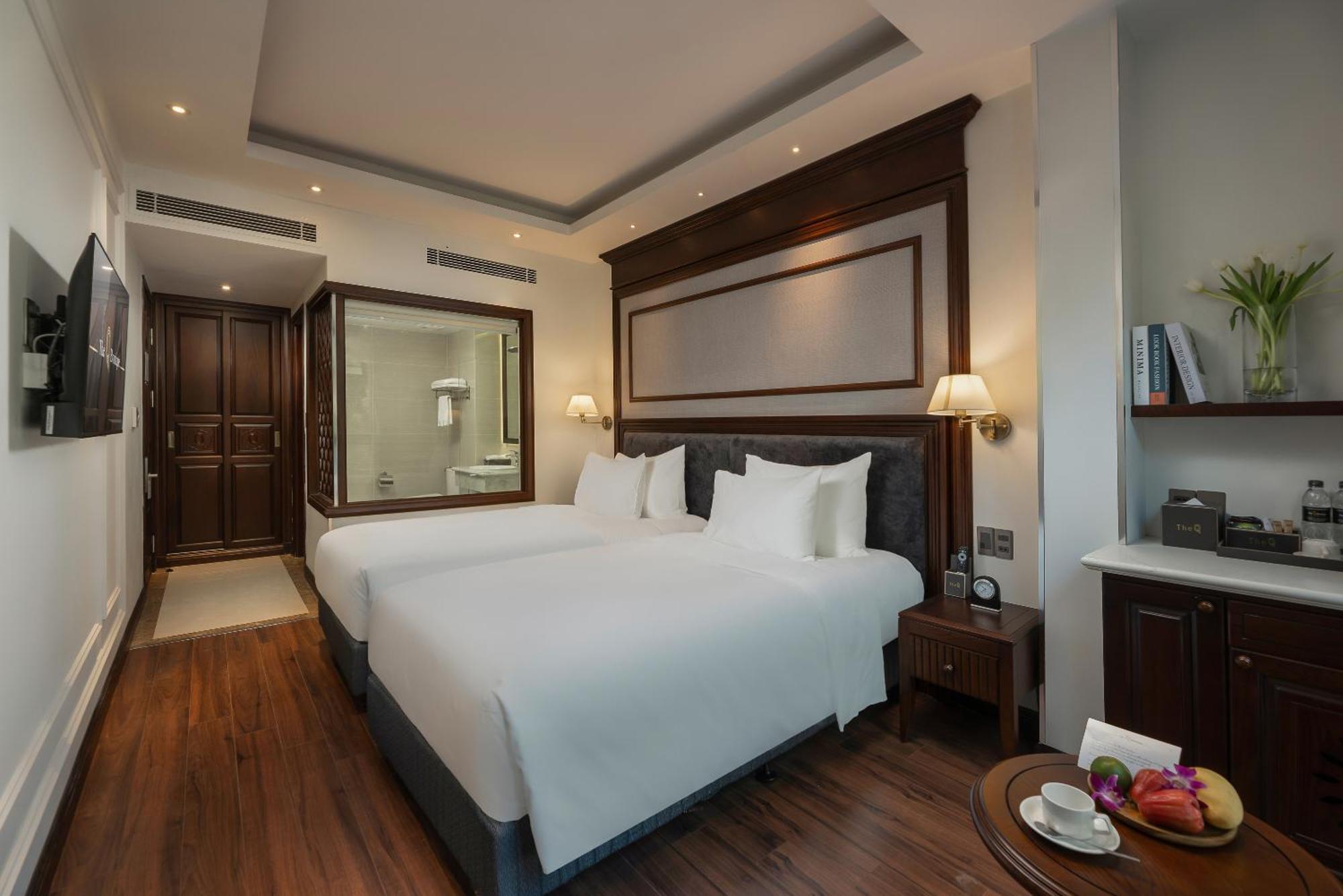 The Q Boutique Hotel Hanoj Exteriér fotografie
