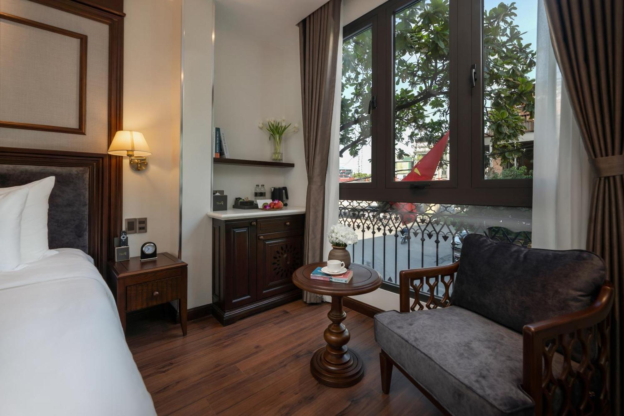 The Q Boutique Hotel Hanoj Exteriér fotografie