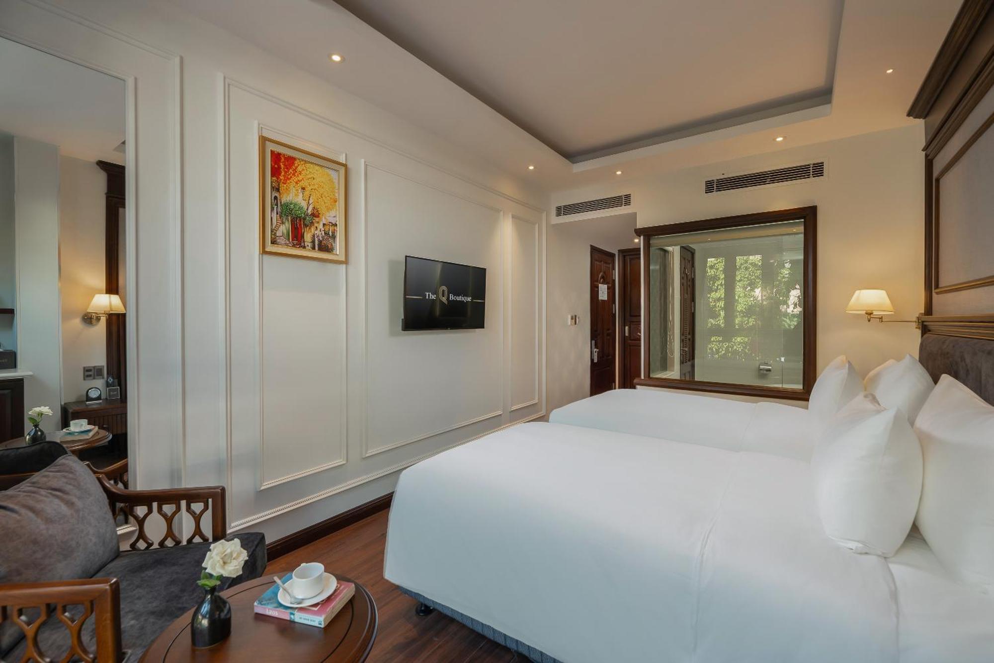 The Q Boutique Hotel Hanoj Exteriér fotografie