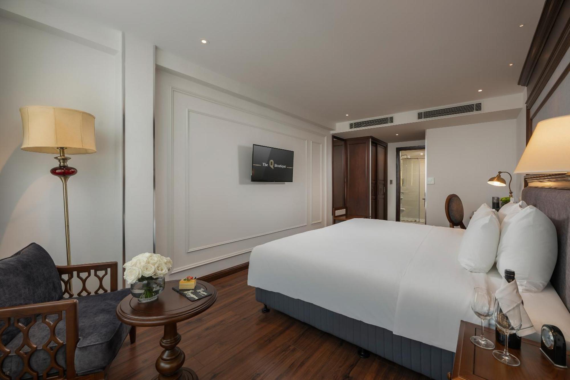 The Q Boutique Hotel Hanoj Exteriér fotografie
