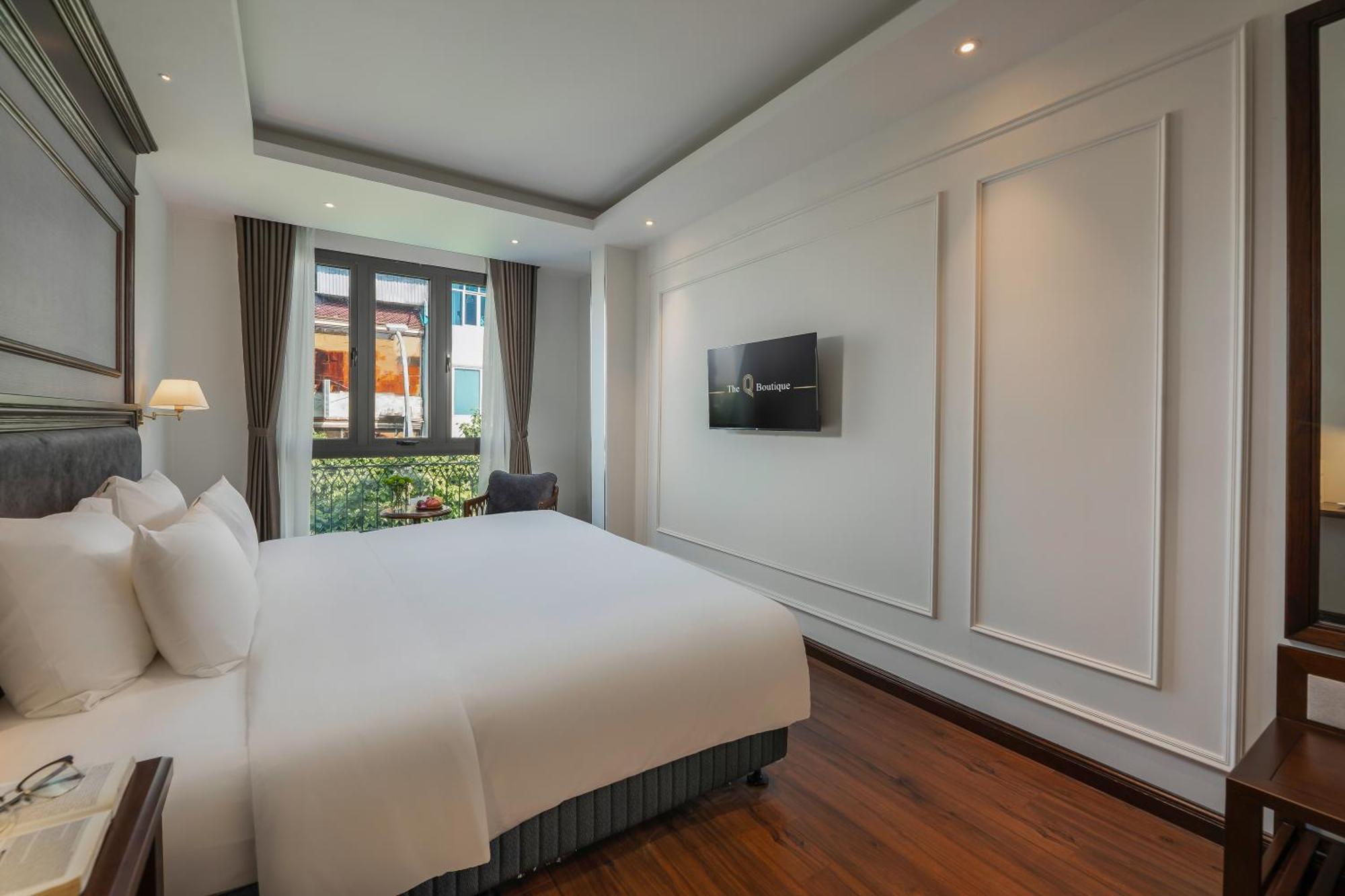 The Q Boutique Hotel Hanoj Exteriér fotografie