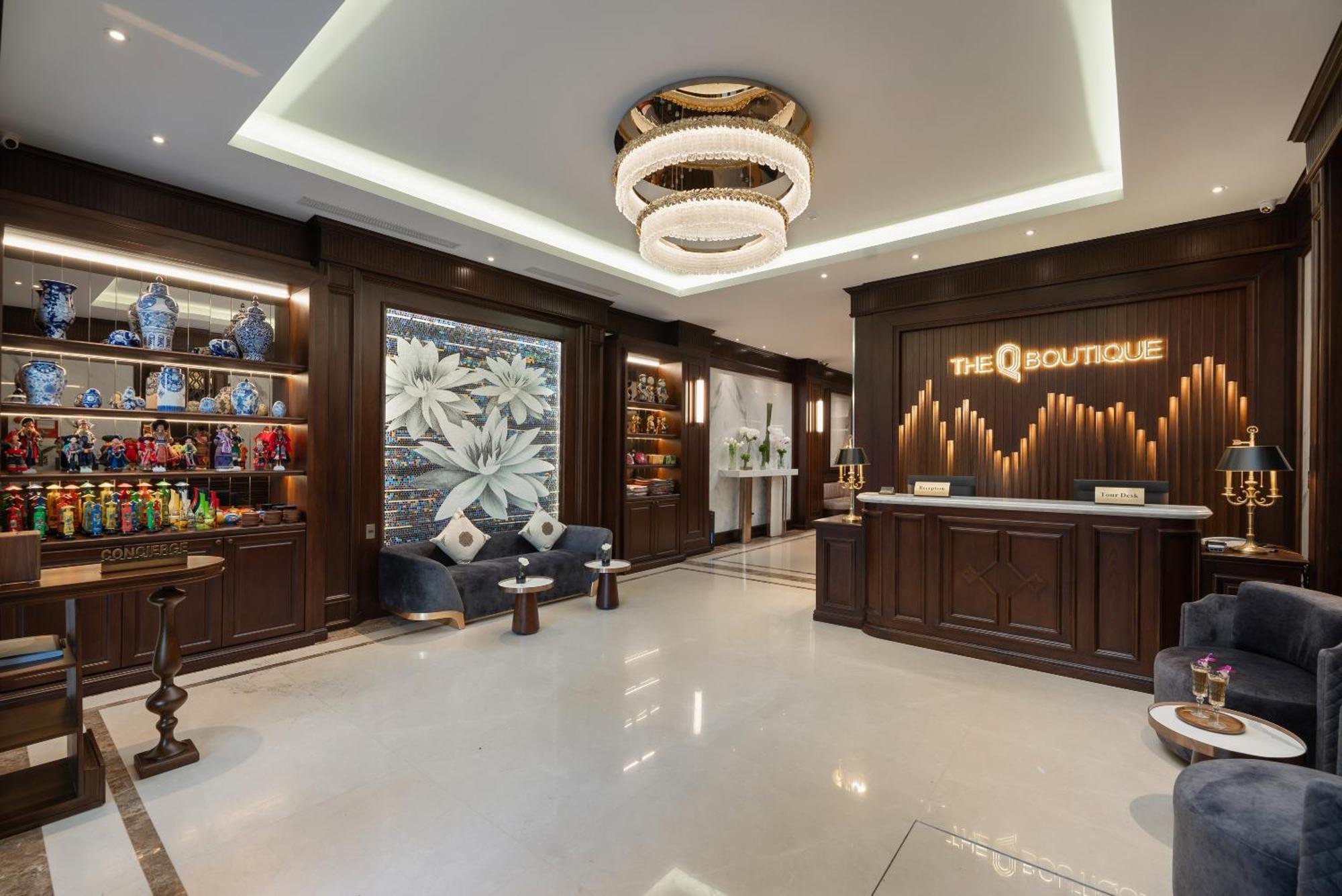 The Q Boutique Hotel Hanoj Exteriér fotografie